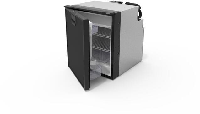 Kompressorkjøleskap TR1050P 12V 53 l med frysefach fra Thetford vist forfra