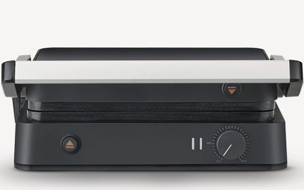 Kontaktgrill KG 2398 Seveni Lite 1800W svart forfra