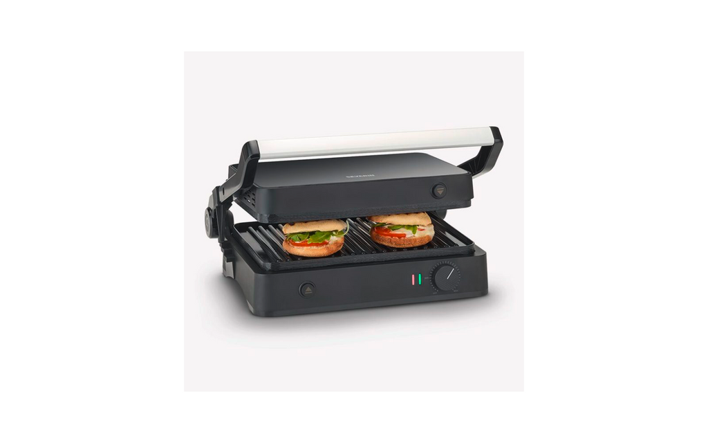 Kontaktgrill KG 2398 Seveni Lite 1800W svart montert på bord