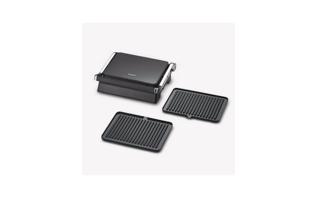 Kontaktgrill KG 2399 Seveni Comfort 2000 W keramisk åpen som bordgrill