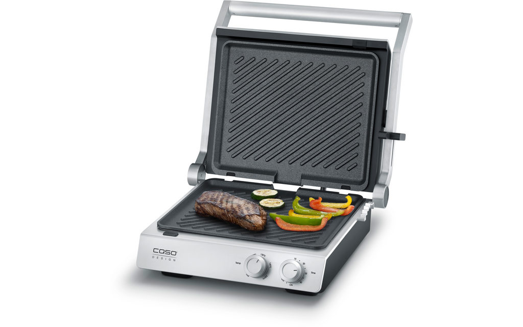 Kontaktgrill SteakChef med åpent lokk som bordgrill