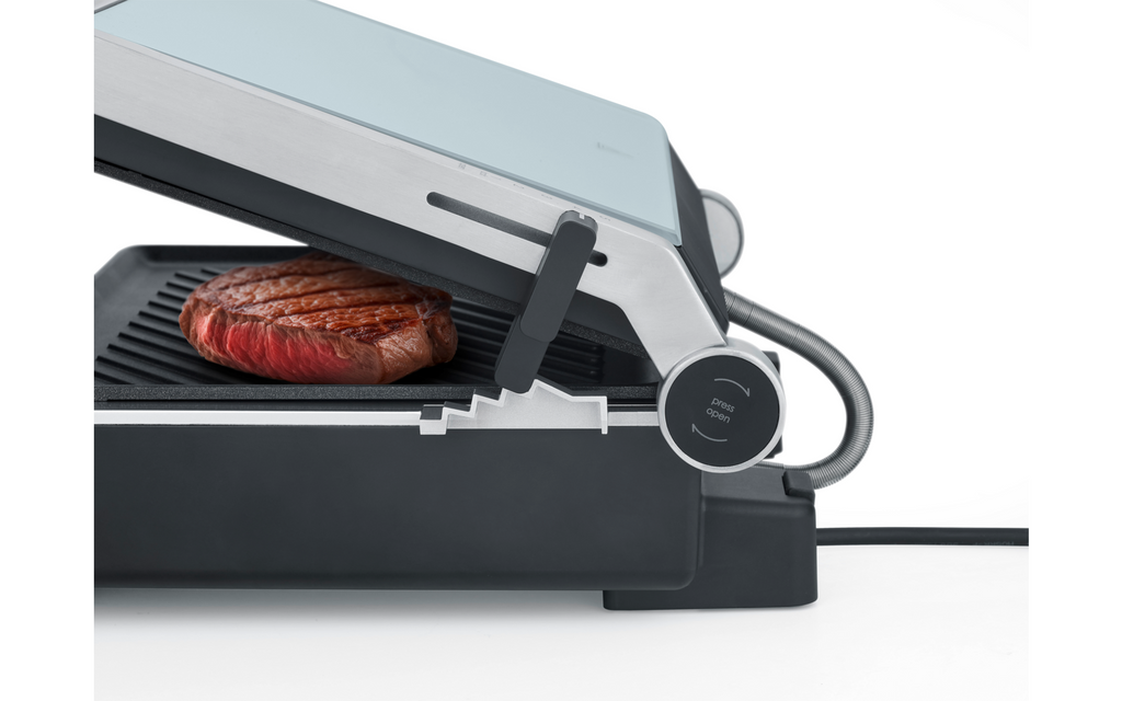 Avtagbare grillplater fra Kontaktgrill SteakChef 2000 W dobbel grillplate