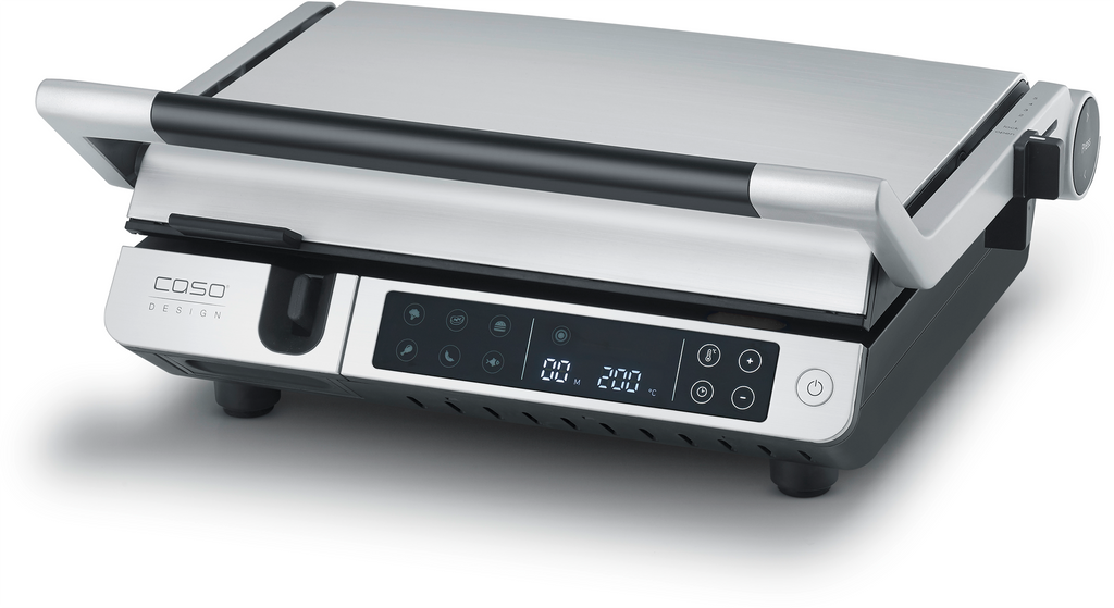 Kontaktgrill SteakMaster Pro 240 °C med kjernetemperaturføler forfra