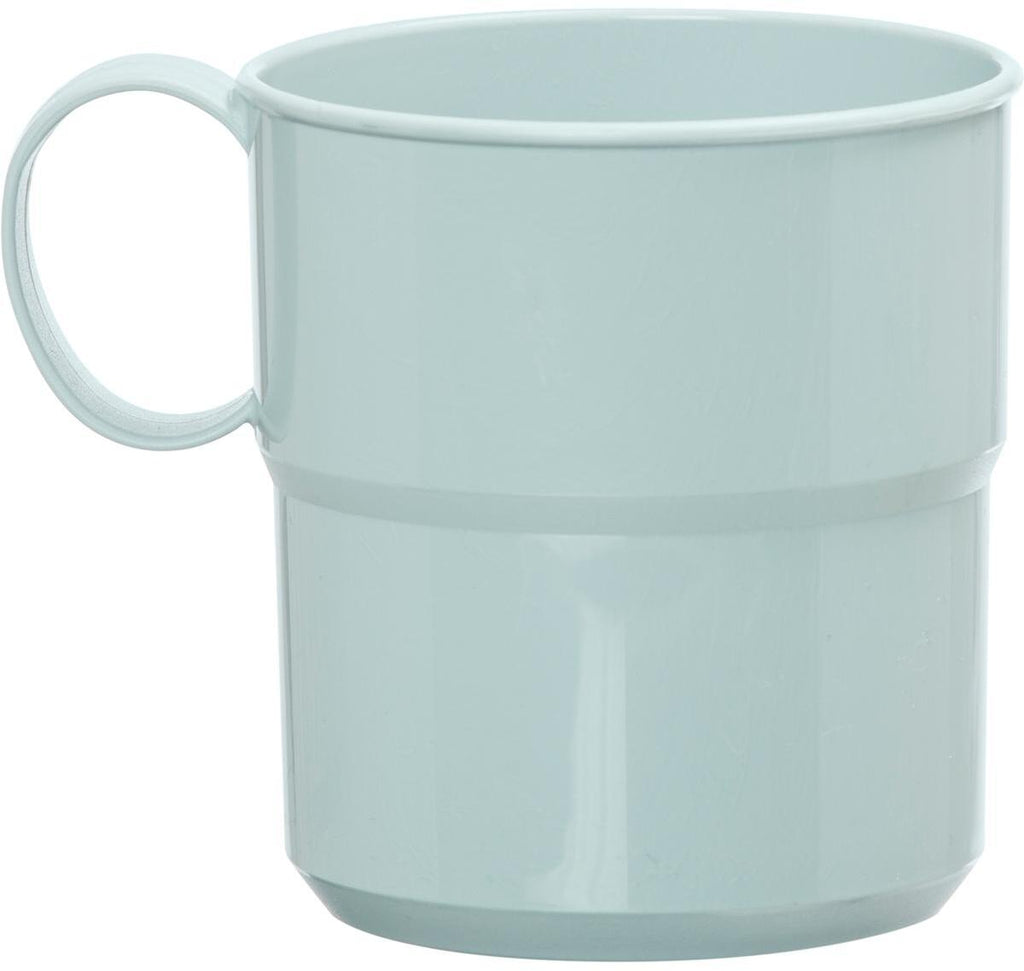 Kopp bio 300 ml stabelbar BPA-fri bioplast med hank montert