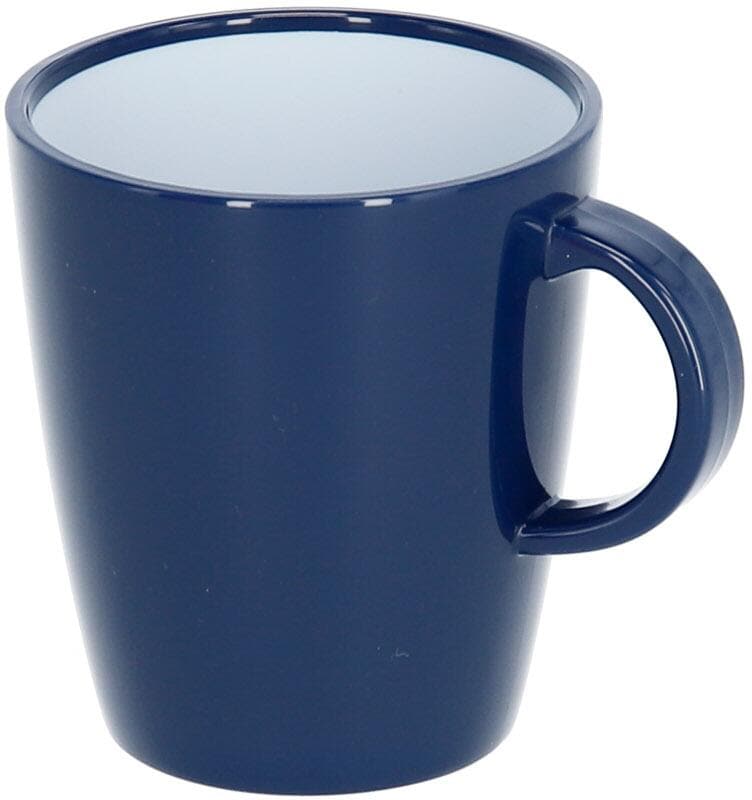 Kopp Blue Ocean 300 ml med hank og antiskli forfra