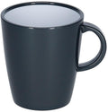 Kopp med hank Granyte 300 ml melamin antiskli forfra