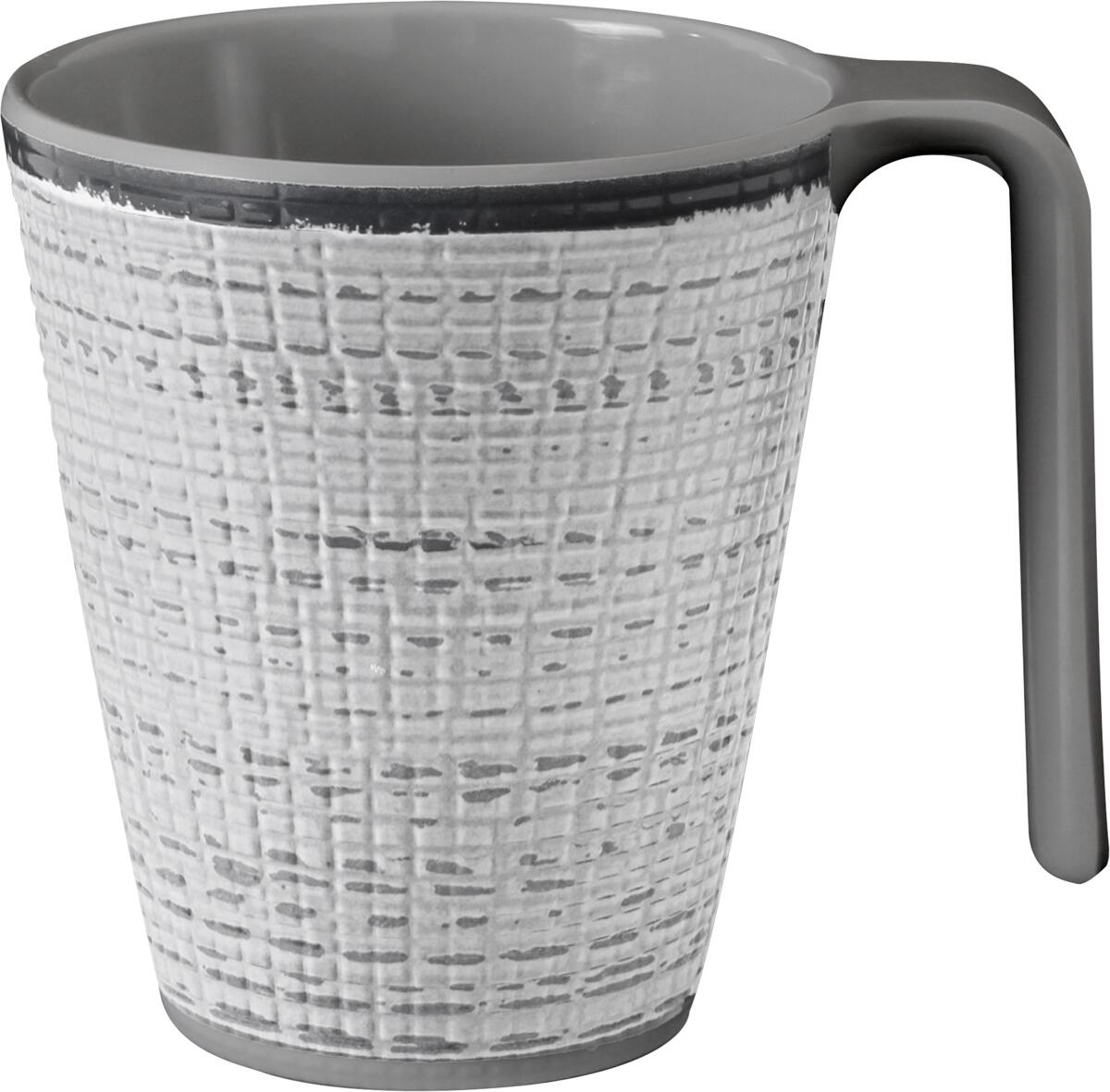 Kopp med hank Tivoli melamin 300 ml - Brunner forfra