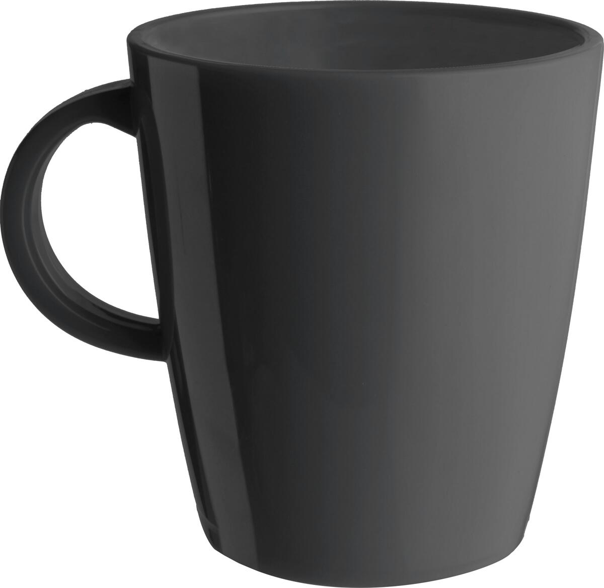 Kopp med hank Venetian 300 ml antrasitt antislip fra Brunner