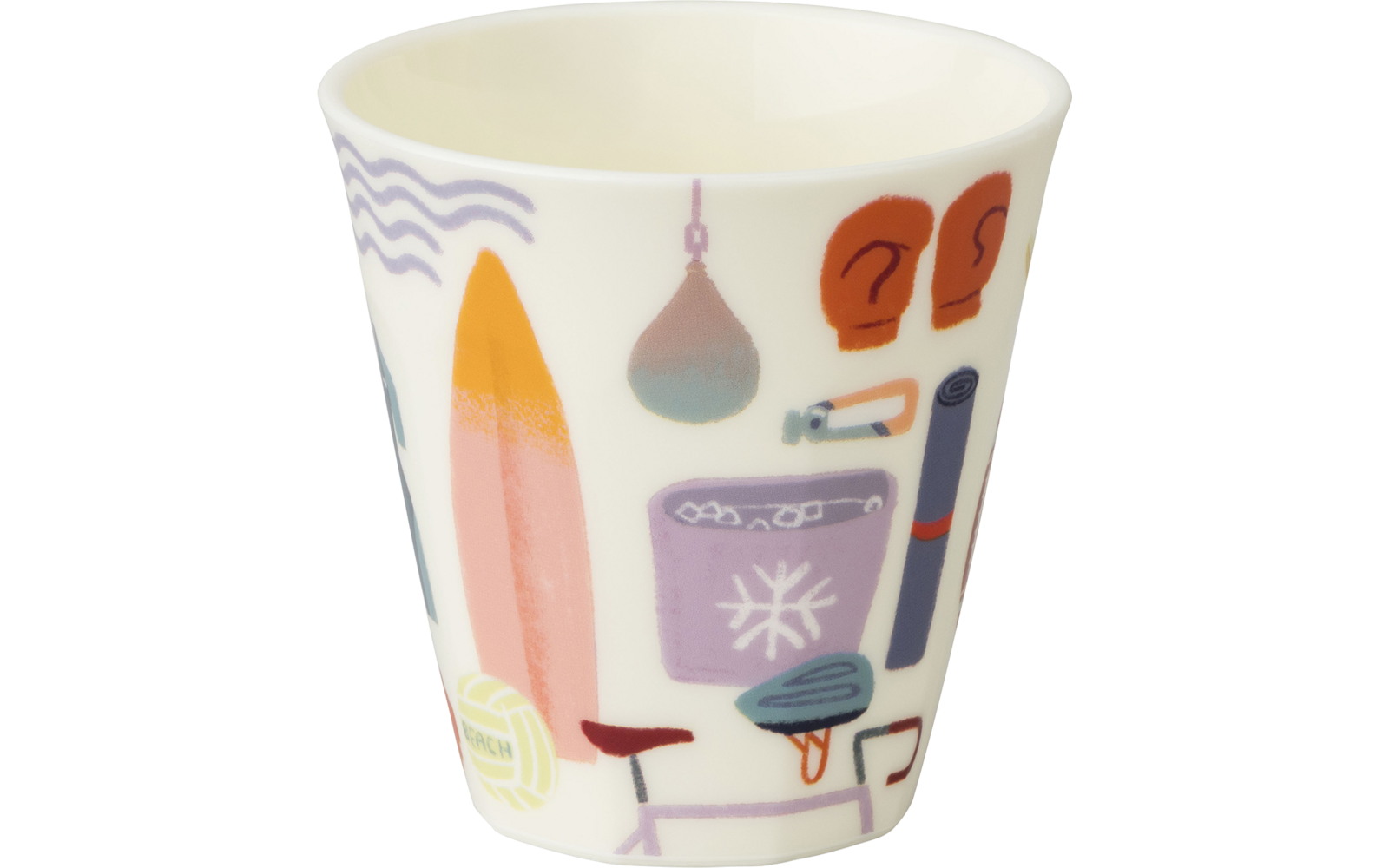 Detalj av Kopp Nora Cup M Sisters Move 300 ml cream