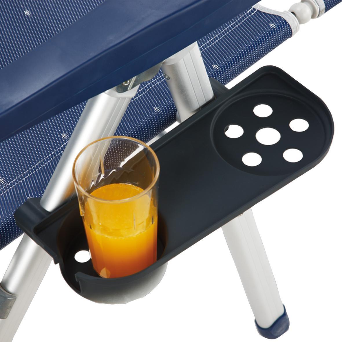 Koppholder PCH076 svart for campingstoler Westfield Outdoors forfra