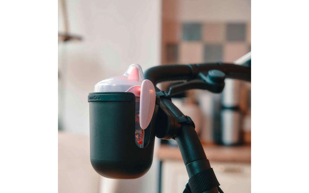 Koppholder Twist cup holder for barnevogn 60-80 mm - Fidlock med Twist-snitt