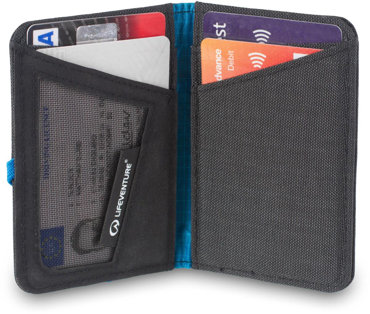 Kortetui med RFID-beskyttelse 10x7 cm 26 g forfra