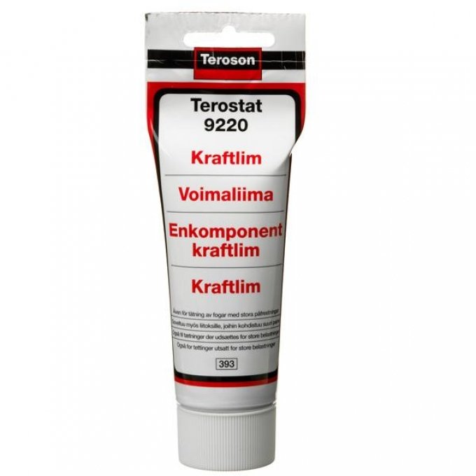 Kraftlim MS 9220 svart MS-polymer 80 ml for metall og tre TEROSON