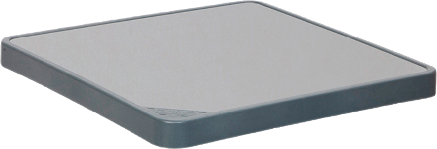 Krakktopplate melamin 42 x 42 cm, vanntett - Crespo forfra