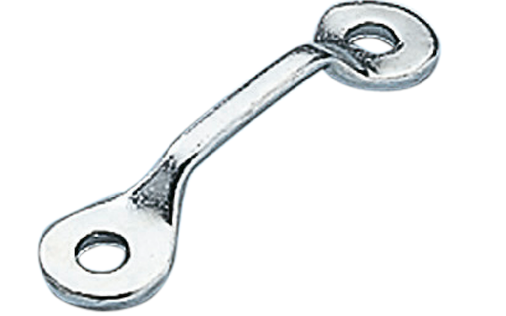 Krampe blankforsinket for stropper og kroker, 25-30 mm forfra