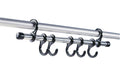 Krokklist aluminium 42 cm med 7 kroker for telt og campingvogn oversikt