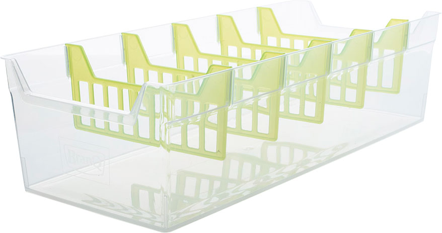 Krydderorganiserer med avtagbare skillevegger 30,5x12,5 cm BranQ for organisering