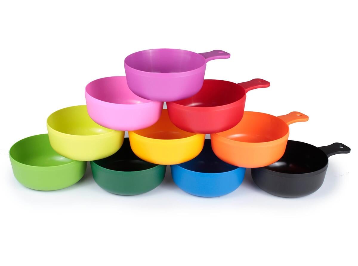 Kuksa skål 800 ml resirkulert plast BPA-fri Stabilotherm forfra