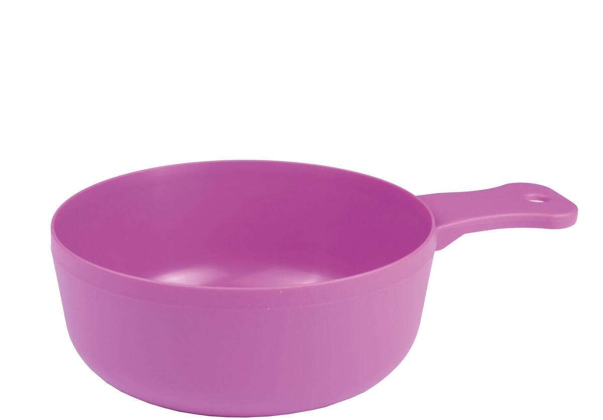 Kuksa skål 800 ml resirkulert plast BPA-fri Stabilotherm i naturmiljø