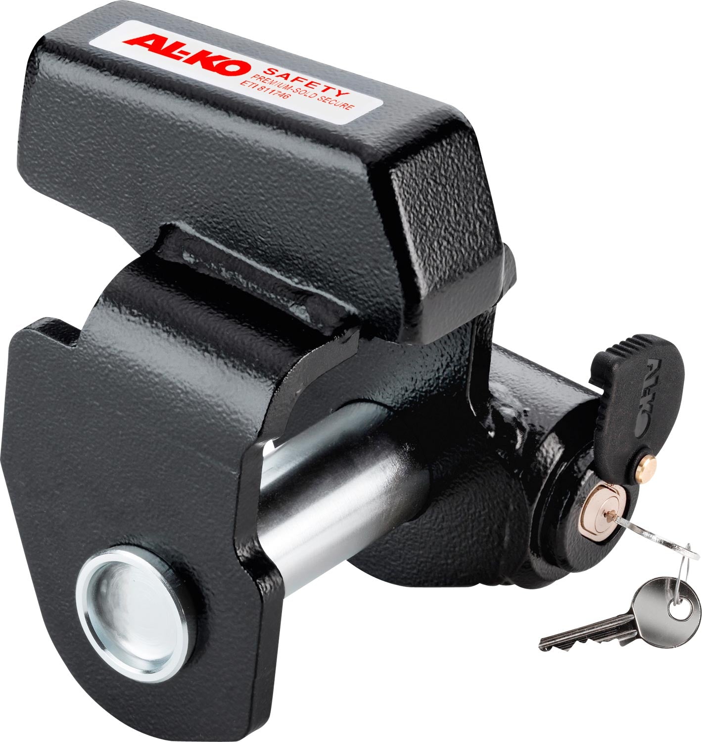 Kulekoblingslås Safety Premium AK160 Ø 35 mm stål - AL-KO forfra