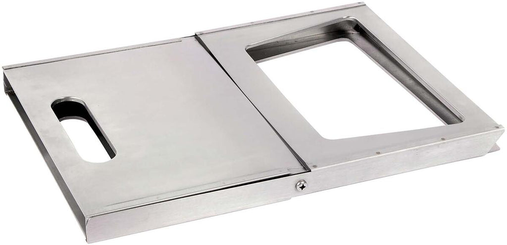 Kullgrill sammenleggbar notebook-design rustfritt stål detalj