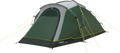 Kuppeltelt Cloud 3 for 3 personer 330x200 cm 3000 mm - Outwell i grønn farge sett forfra