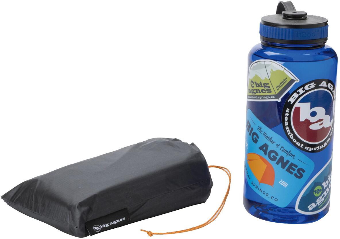 Kuppeltelt Copper Spur UL2 Bikepack pakket sammen