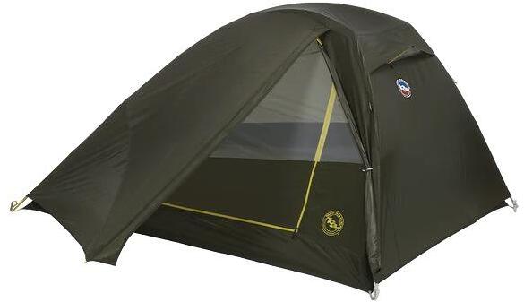 Kuppeltelt Crag Lake SL 3-sesonger nylon ripstop - Big Agnes forfra