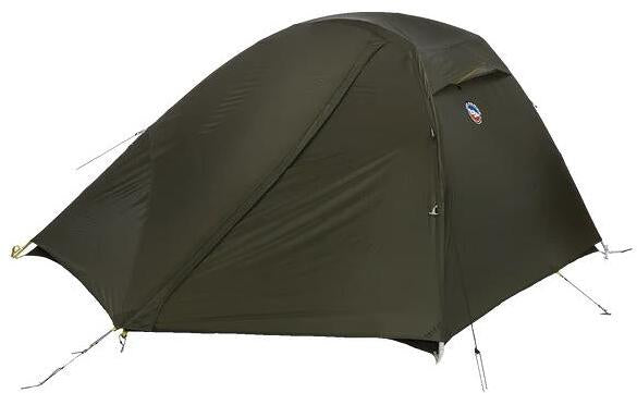 Montert Kuppeltelt Crag Lake SL 3-sesonger nylon ripstop - Big Agnes på campingplass