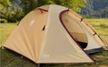 Kuppeltelt Darwin Summer 3 for 3 personer, 2000 mm, 3,4 kg - Coleman oppslått sett forfra