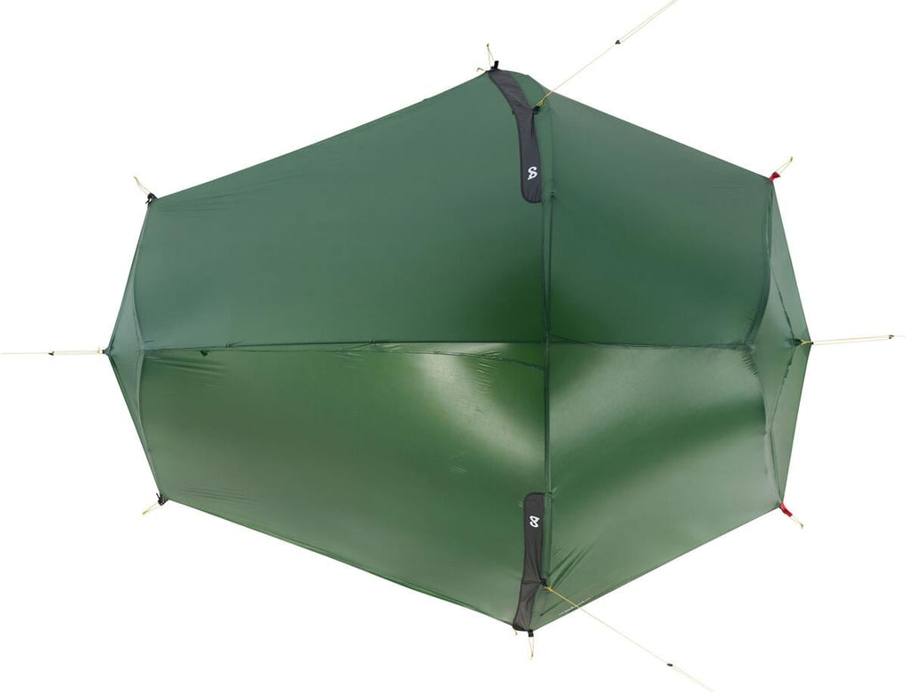 Kuppeltelt Exogen 2 XL ZG 1-pers 1,9 kg grønn bakside