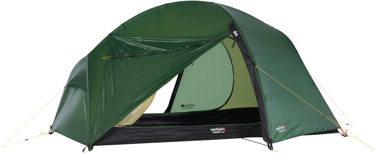 Kuppeltelt Exogen 2 XL ZG 1-pers 1,9 kg grønn forfra