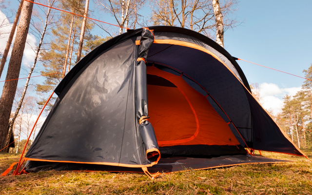 Kuppeltelt Haika for 3 personer polyester 2000 mm vannsøyle - Tambu pakket i bæreveske