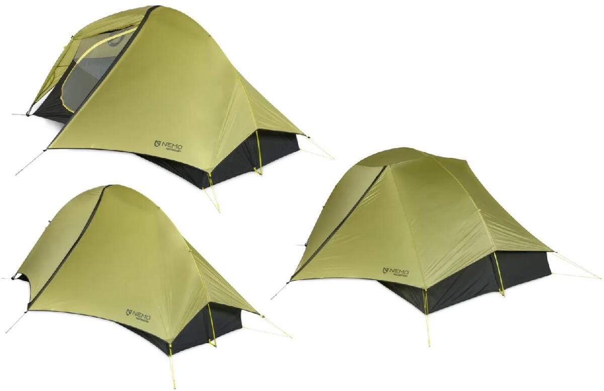 Kuppeltelt Hornet OSMO ultralett aluminium OSMO Ripstop forfra