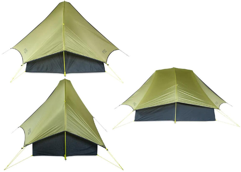 Kuppeltelt Hornet OSMO ultralett aluminium OSMO Ripstop bakside
