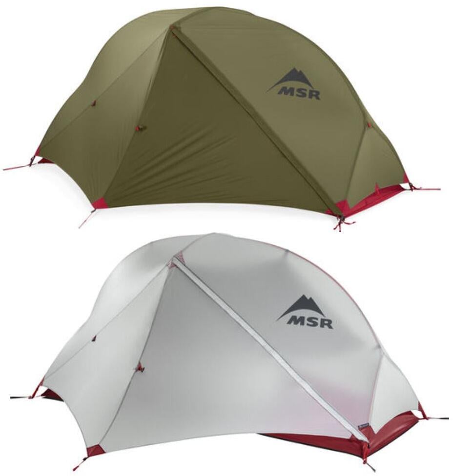 Kuppeltelt Hubba NX 1-person bakside