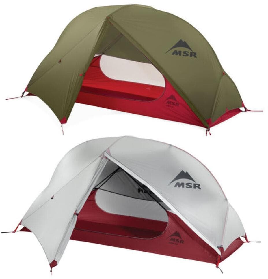 Kuppeltelt Hubba NX 1-person forfra