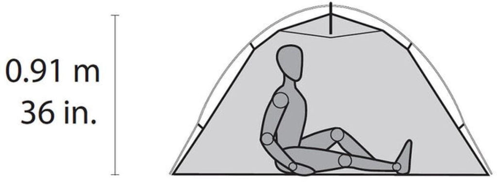 Kuppeltelt Hubba NX 1-person pakkesekk