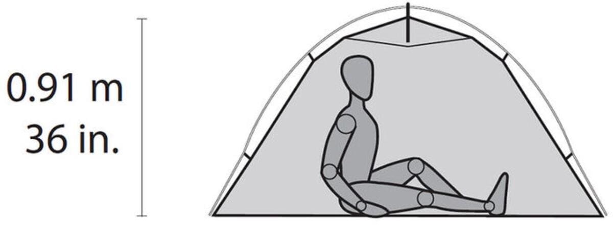 Kuppeltelt Hubba NX 1-person pakkesekk
