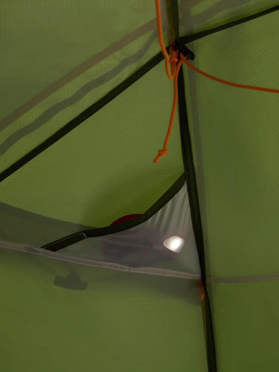 Kuppeltelt Limelight UL 2-pers 215x139cm grønn - nærbilde av materiale