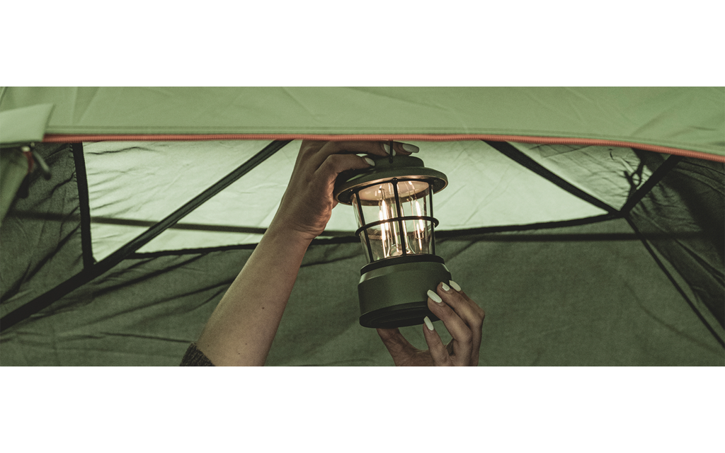 Kuppeltelt Lomsdal 3 for 3 personer 2000 mm vannsøyle - Easy Camp, detalj av oppbevaringslommer