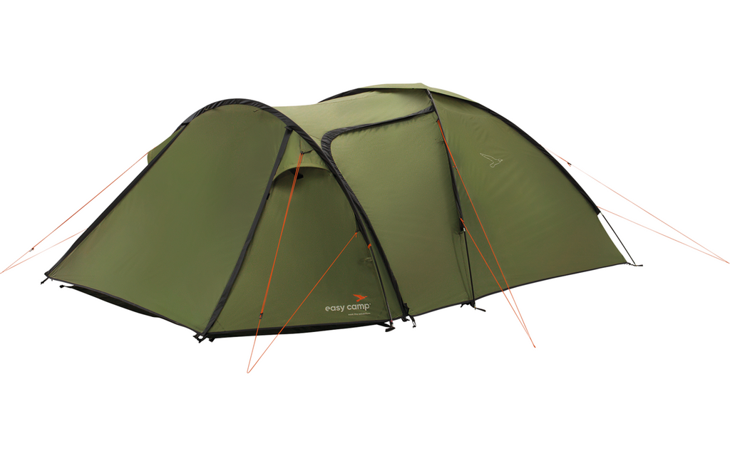 Kuppeltelt Lomsdal 4 for 4 personer 2 innganger 5,8 kg - Easy Camp med åpent fortelt