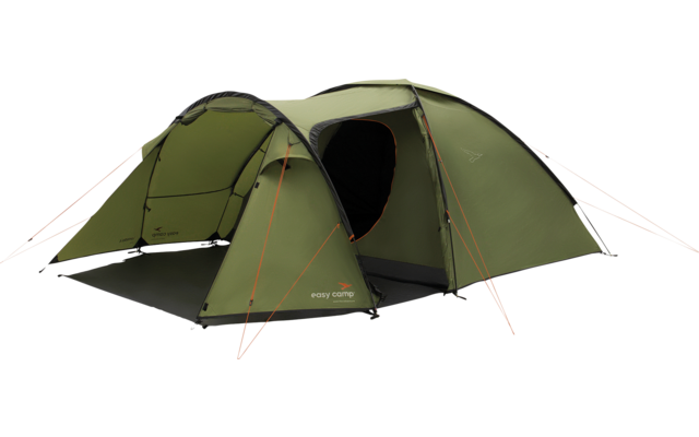 Kuppeltelt Lomsdal 4 for 4 personer 2 innganger 5,8 kg - Easy Camp sett fra siden