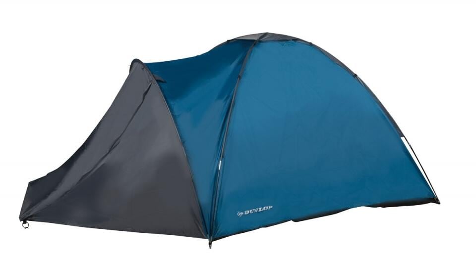 Kuppeltelt med baldakin, glassfiberstenger, polyester Dunlop front