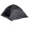 Kuppeltelt Monodome XL - High Peak, detalj av glassfiberstenger og SBS-glidelås