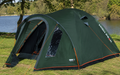 Kuppeltelt Nevada 2.1 for 2 personer 325x140x115 cm 3,6 kg - High Peak oppslått sett forfra