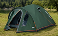 Kuppeltelt Nevada 3.1 for 3 personer 4,1 kg 325x180 cm - High Peak oppslått sett forfra med inngang