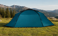 Kuppeltelt Sandwood 05 for 5 personer 445 x 345 x 210 cm - Kampa sett forfra i brun farge