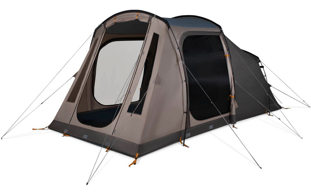Kuppeltelt Sandwood 05 for 5 personer 75D polyester 3000 mm - Kampa med åpne dobbeltlags dører