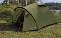 Kuppeltelt Setesdal 3 for 3 personer 2000 mm 3,7 kg - Easy Camp i grønt sett forfra